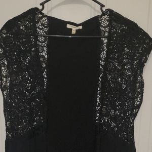 Womens size small/medium lace kimono